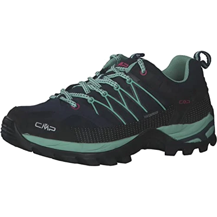 CMP Rigel LOW 3Q54456, Damen Trekking Schuhe, waterproof, isolierend, atmungsaktiv, Textil/Leder – Bild 1