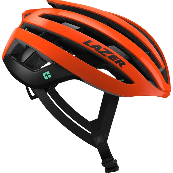 Lazer Z1 KinetiCore Fahrradhelm, leicht mit Advanced RollSys-System, Flash Orange
