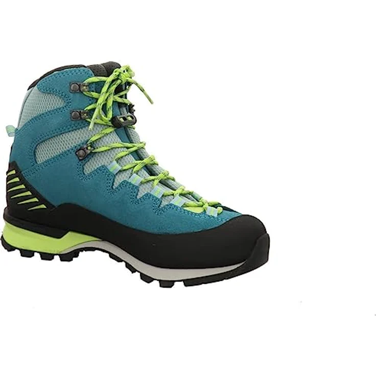 Hanwag Makra Pro Lady GTX, Stabiler Damen Bergschuh für Trekking und Bergsteigen, Größe UK 7,5, icefall/sulphur – Bild 2