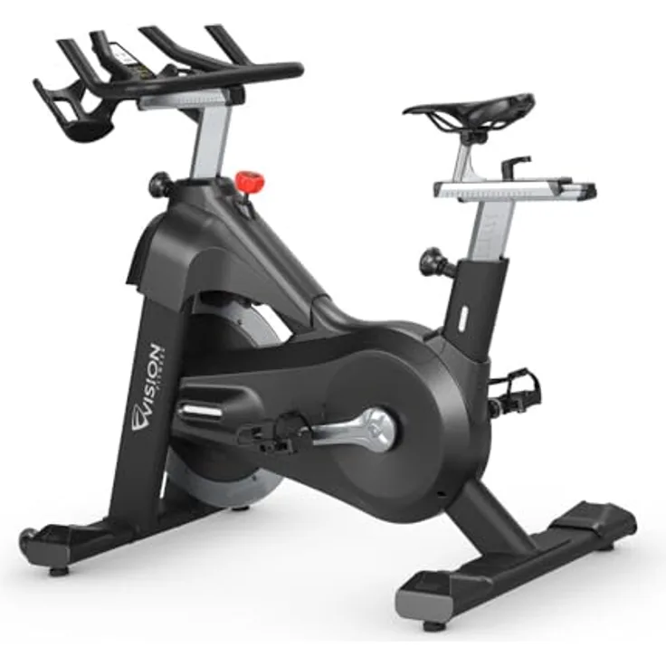 Vision Fitness IC700 Indoor Cycle, Ergometer mit präzisem Magnetwiderstand und dualen Pedalen