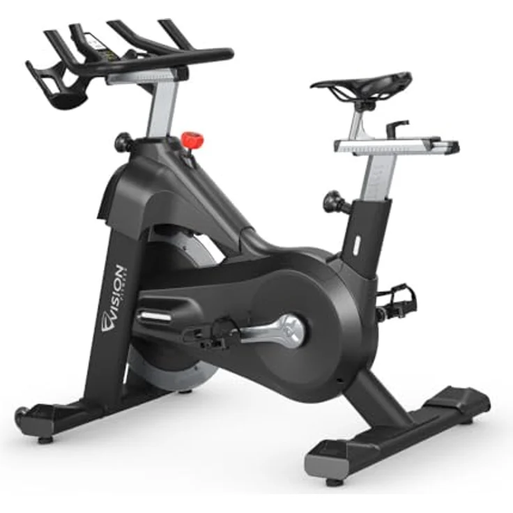 Vision Fitness IC700 Indoor Cycle, Ergometer mit präzisem Magnetwiderstand und dualen Pedalen – Bild 1