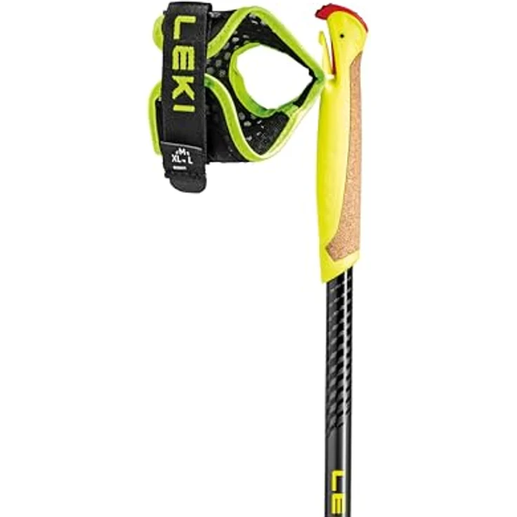 LEKI Evotrail FX.One TA Trailrunningstöcke, Aluminium, faltbar, Black-Neonyellow-dk Anthracite, 110CM – Bild 4