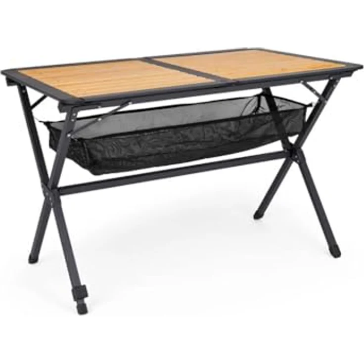  Berger Alu-Bambus Rolltisch – Bild 3