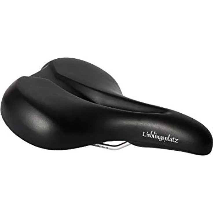 P&P pro cycling Lieblingsplatz Berquemsattel, Fahrradsattel, schwarz, Standard