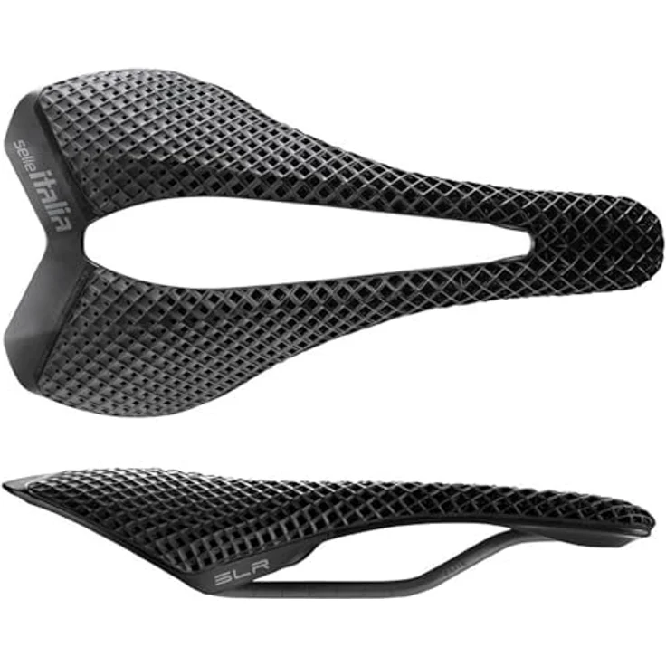Selle Italia SLR 3D Elite, Velosattel mit 3D-gedruckter Polsterung, 172 g, Größe S, schwarz – Bild 7