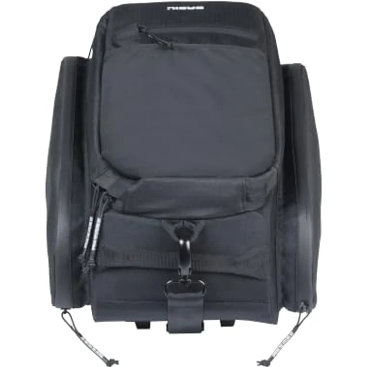 Basil Gepäckträgertasche Move MIK, wasserabweisend, erweiterbar, 10-26 Liter, schwarz – Bild 2