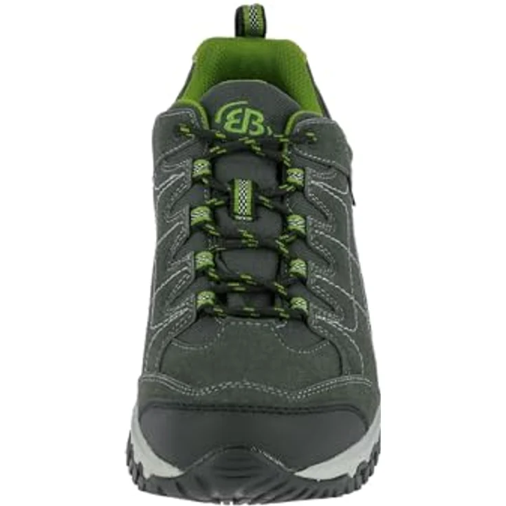 Brütting Mount Shasta Low, Herren Wanderschuhe mit herausnehmbarer Innensohle, Synthetik-Obermaterial, Grau – Bild 3