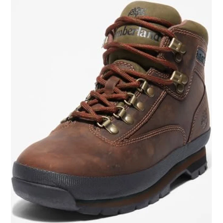 Timberland Euro Hiker F/L, Wanderschuh aus flexiblem Leder mit hohem Schaft für optimalen Halt, schwarz – Bild 11