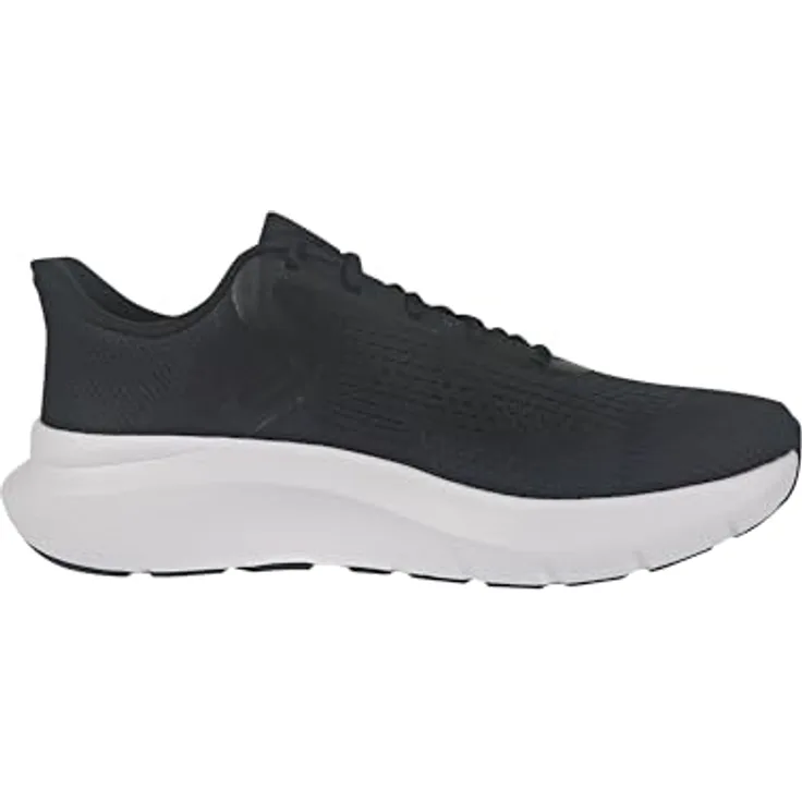 Under Armour Charged Rogue 5, Laufschuhe für Männer, schwarz, EU 44, atmungsaktives Mesh, Charged Cushioning® Mittelsohle, robuster Gummi-Außensohle