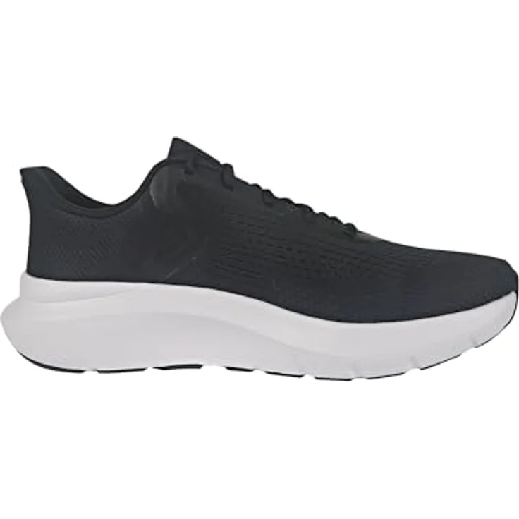 Under Armour Charged Rogue 5, Laufschuhe für Männer, schwarz, EU 44, atmungsaktives Mesh, Charged Cushioning® Mittelsohle, robuster Gummi-Außensohle – Bild 1