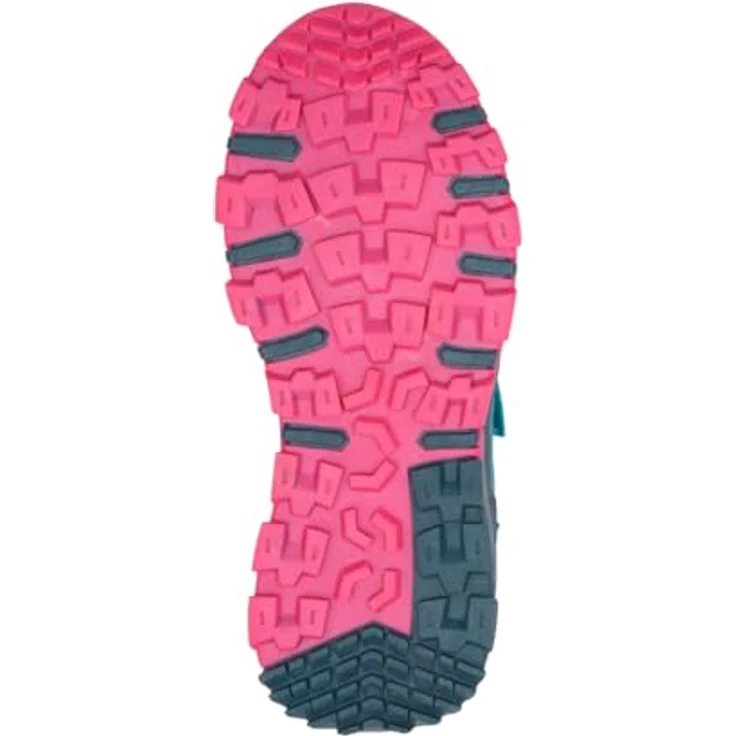 Trollkids Kid's Preikestolen Hiker, Wasserdichte Wanderschuhe für Kinder mit Klettverschlüssen, Türkis – Bild 7