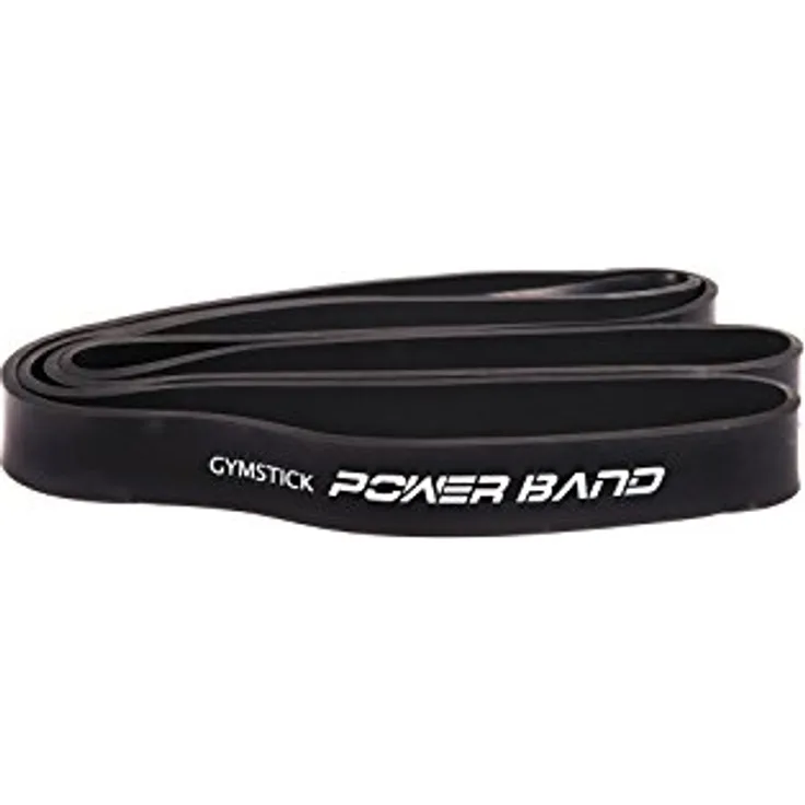 Gymstick Power Band Medium, Pilates-Band mit Online-Trainingsvideos und mittlerem Widerstand