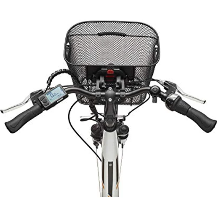 TELEFUNKEN E-Bike Damen 28 Zoll Elektrofahrrad - Citybike Alu mit Fahrradkorb, Frontmotor 250W, 10,4Ah, 36V - RC840 Multitalent, schwarz - Preisvergleich – Bild 4