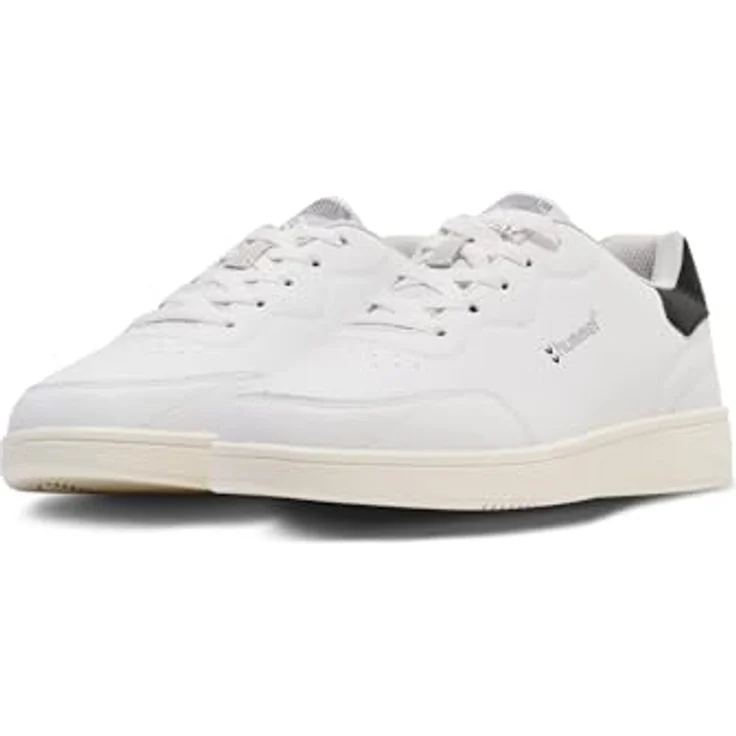 Hummel Match Point MP, Unisex Sneaker mit Aerotech-EVA-Außensohle, weiß/schwarz, Größe 40 EU – Bild 5