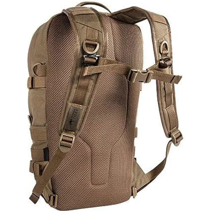 Tatonka Tasmanian Tiger TT Essential Pack L MKII Molle Kompatibler 15L Daypack Outdoor Rucksack (Oliv) - Leichtes Design, MOLLE-System, atmungsaktiver Netzrücken – Bild 2