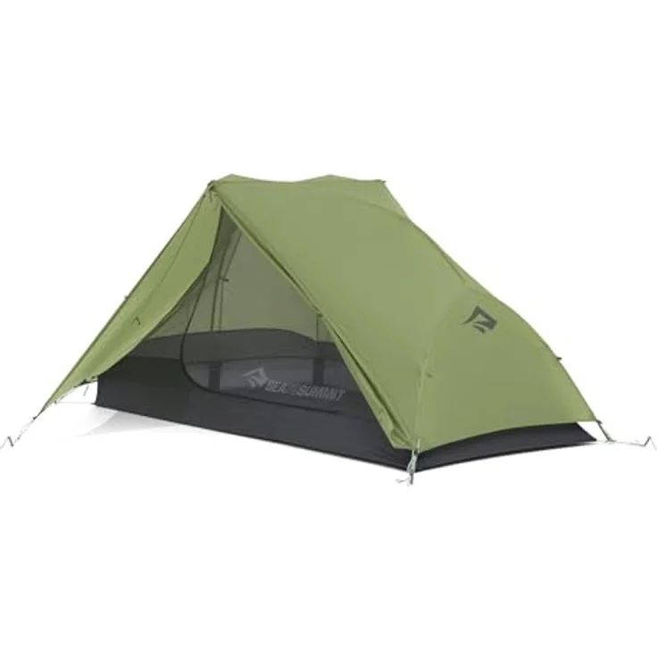 Sea to Summit Alto TR2 Zelt, Green - Ultraleichtes 3-Jahreszeiten Zelt mit Tension Ridge Design und zwei Eingängen – Bild 3