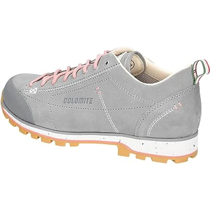 Dolomite 54 Low Evo, Damen Wanderschuhe aus LWG-Wildleder, Grey, Größe 40.5, mit Vibram® Laufsohle und herausnehmbarer Einlegesohle – Bild 9