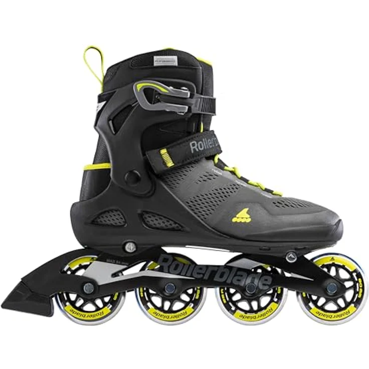ROLLERBLADE Inlineskates Herren Inlineskates MACROBLADE 80, Rollschuhe mit atmungsaktivem Mesh-Material, blau – Bild 3