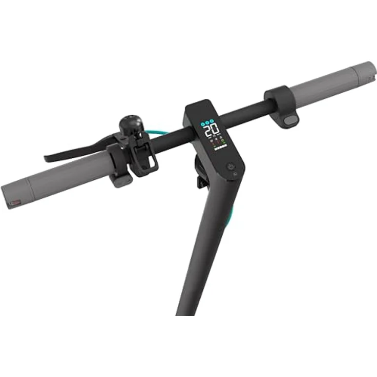 Odys Alpha X5 Faltbarer E-Scooter mit Straßenzulassung & Appanbindung (max 20 km/h, bis zu 50km Reichweite & bis max 119kg Gesamtgewicht, 10" Luftreifen, duales Bremssystem, IP55, LED-Farbdisplay) – Bild 3