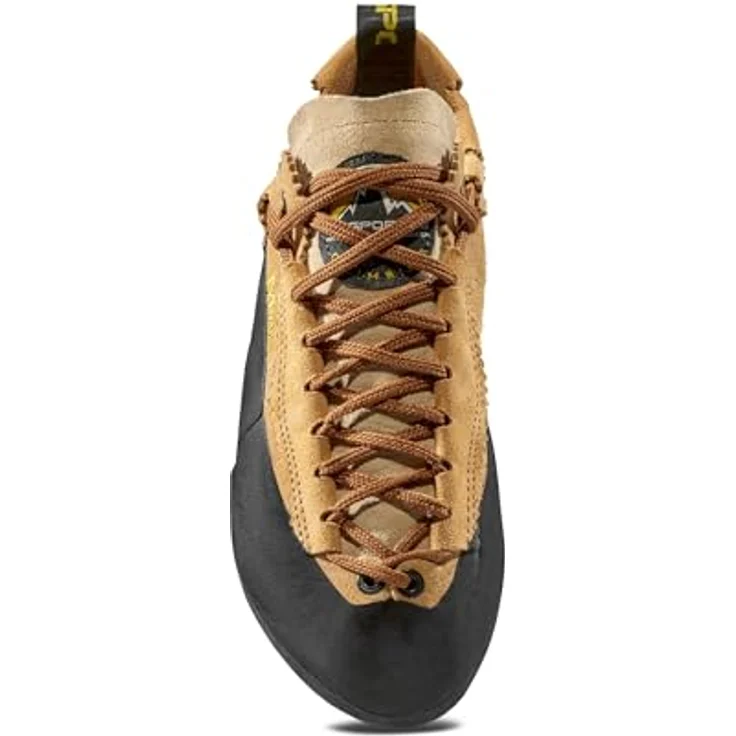 La Sportiva Mythos, Herren Kletterschuhe mit Schnürsystem, Vibram Sohle, 45, Braun – Bild 3