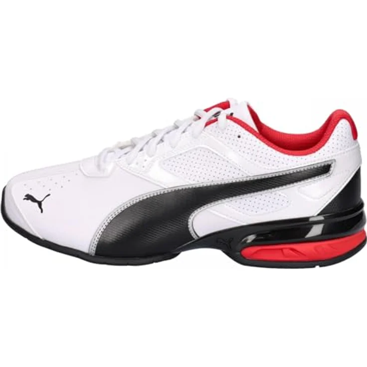 PUMA Tazon 6 FM Herren Laufschuhe, Weiß, mit Mittelfußverstärkung und EVA-Dämpfung, Größe EU 42.5 – Bild 3