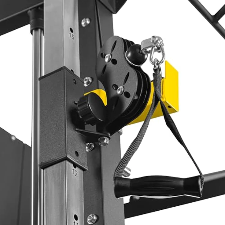 Dione S2 Smith-Machine Kabelkreuz Homegym ProLine - 50kg Gewicht - Erweiterbar, Pulverbeschichtet – Bild 4