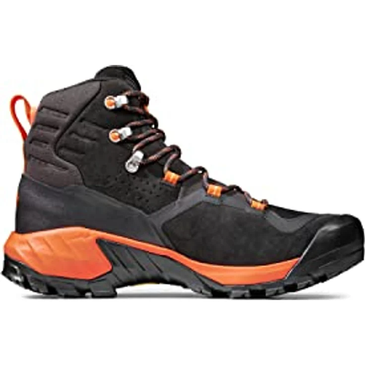 MAMMUT Wanderschuhe Sapuen High GTX, wasserdicht und atmungsaktiv, mit GORE-TEX und hoher Schnürung, grau – Bild 3