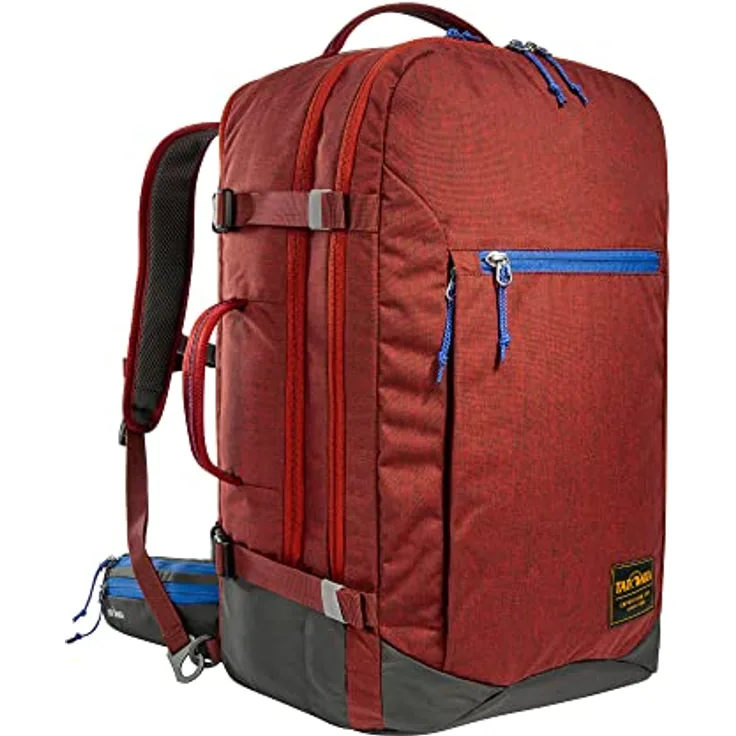 Tatonka Traveller Pack 35, Wanderrucksack mit Laptopfach (53 cm), rot, 100% Polyamid