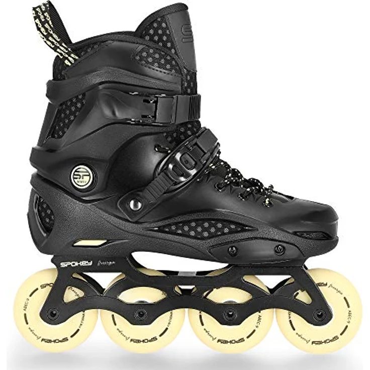 Spokey FREESPO, Inline Skates mit CNC-gefräster Aluminiumschiene, 80 x 24 mm Rollen, Größe 42-43 – Bild 1