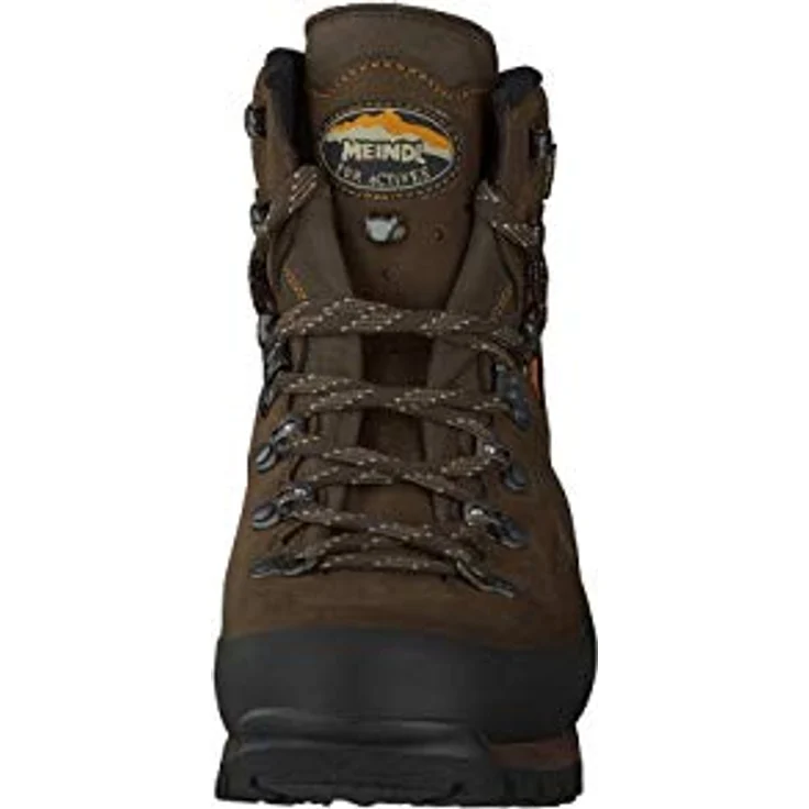 Meindl Paradiso MFS, Wanderschuhe aus braunem/karminrotem Sil-Nubukleder mit Memory Foam und Vibram Multigriff®, Größe: UK 11 – Bild 5