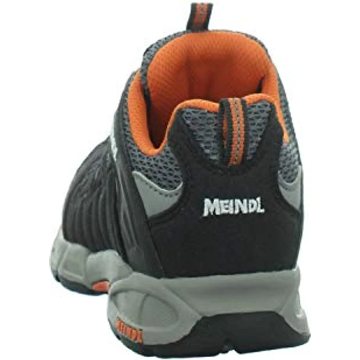 Meindl Snap Junior, Midcut Wanderschuhe für Kinder, grafit/orange, atmungsaktiv und robust – Bild 4