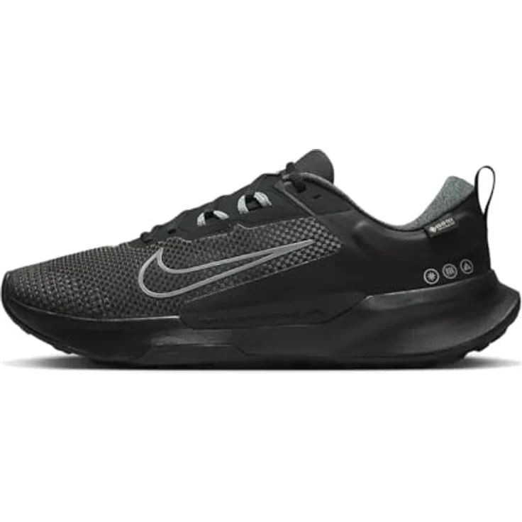 Nike Junipertrail 2 Gore Herren Laufschuhe, wasserdicht mit GORE-TEX, schwarze Farbe, Größe 11 – Bild 1