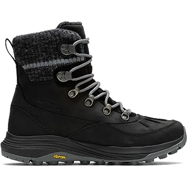 Merrell Siren 4 Thermo Mid Zip Wp, Wasserdichte Damen Wanderschuhe mit Isolierung und Vibram® Traktionssohle, Schwarz, Größe 39 – Bild 7
