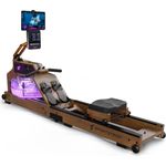 Sportstech Rudergerät WRX1000 | Moderne LCD-Anzeige | LED-Feedback | Klappbar