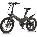 SachsenRAD E-Folding Race Bike F11 MagPuma in Schwarz mit Transporttasche | Magnesiumrahmen nur 19Kg Ultraleicht | Damen Herren Elektrofahrrad Ebike 20 Zoll klapprad Bike mit StVZO-Zulassung - Preisvergleich