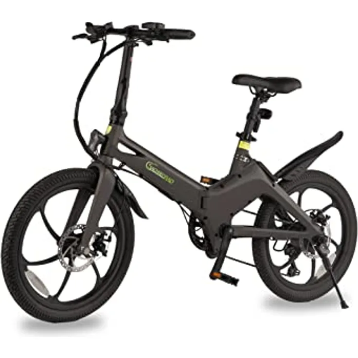 SachsenRAD E-Folding Race Bike F11 MagPuma in Schwarz mit Transporttasche | Magnesiumrahmen nur 19Kg Ultraleicht | Damen Herren Elektrofahrrad Ebike 20 Zoll klapprad Bike mit StVZO-Zulassung - Preisvergleich