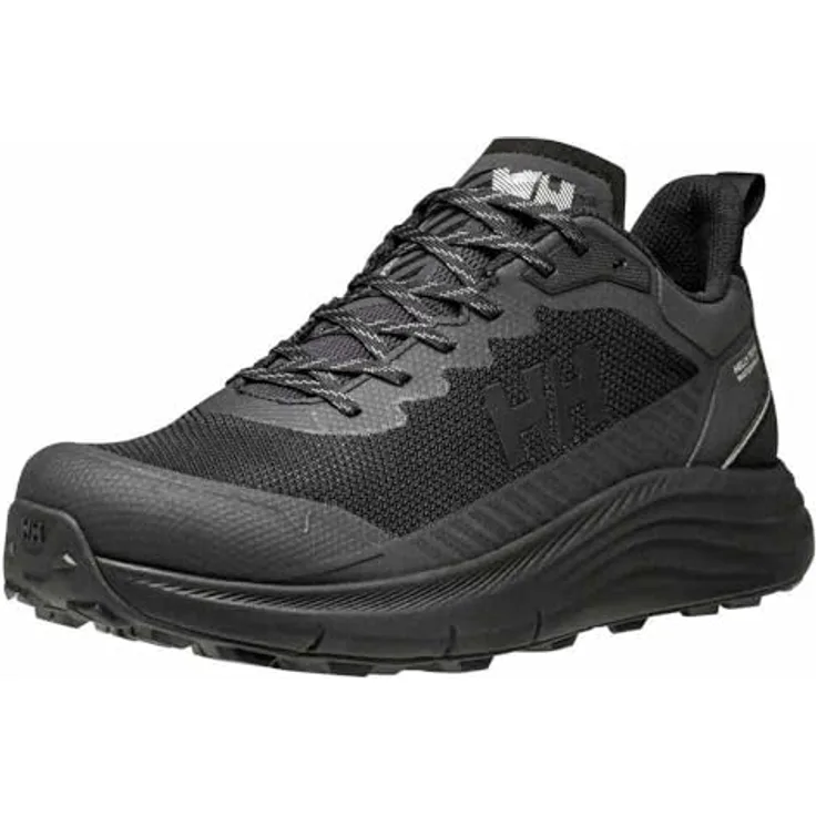 Helly Hansen Stega, Herren Wanderschuhe Schwarz EU 41, wasserdicht mit HH Max-Vent Technologie und recyceltem Obermaterial