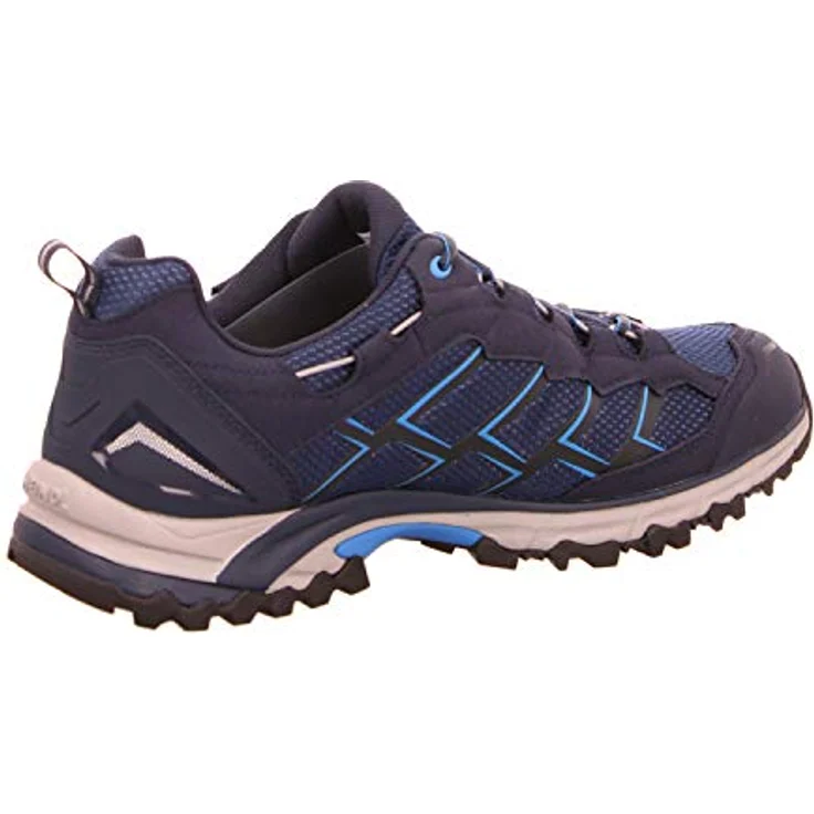 Meindl Caribe GTX, Trekkingschuh aus Velour und Mesh mit GORE-TEX Futter, marine | blau – Bild 5