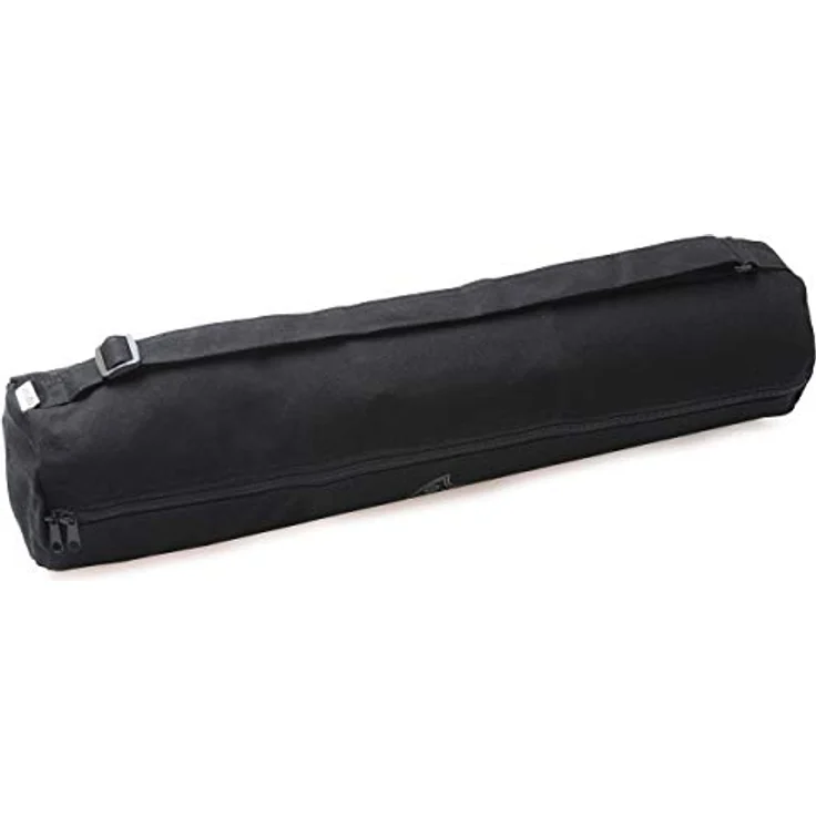 Yogistar Yogatasche Basic Art Hand Of Fatima, Langlebige Baumwolltasche für Yogamatten, Schwarz – Bild 2