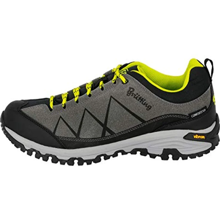 BRÜTTING Trekkingschuh Kansas, Outdoorschuh aus Synthetik mit herausnehmbarer Innensohle und Gummilaufsohle – Bild 2
