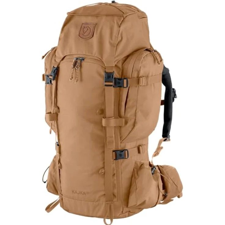 Fjällräven Kajka 55 Trekkingrucksack S-M, 73 cm, braun, 100% Polyamid, khaki dust – Bild 1