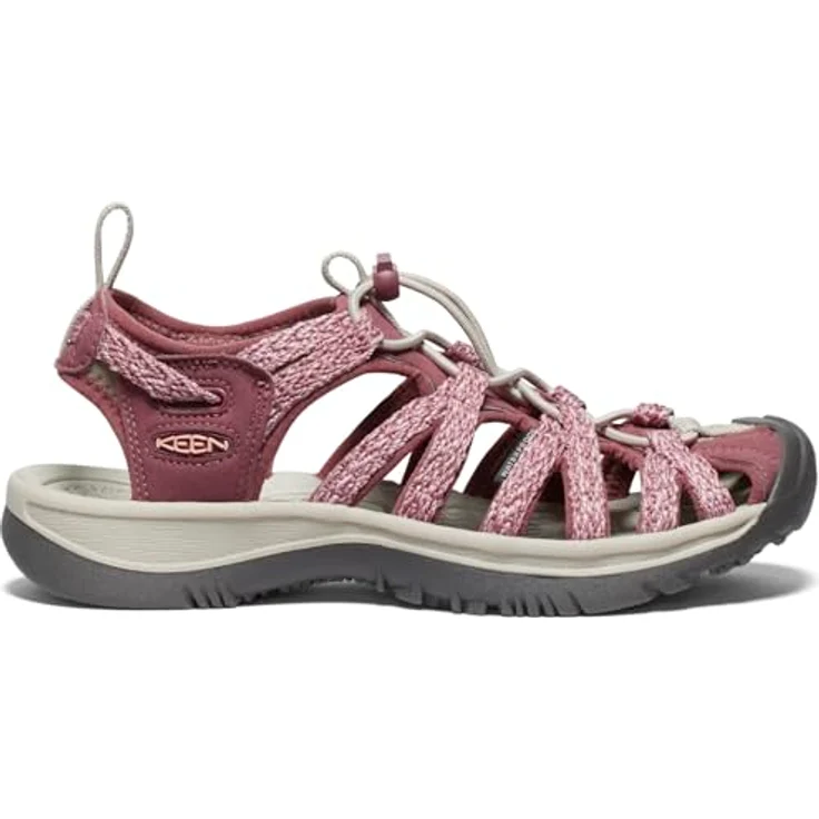 KEEN Whisper W, Wander-Sandale in Rose Brown/Peach Parfait, wasserfest, schnelltrocknend, maschinenwaschbar, mit EVA-Fußbett und abriebfester Gummi-Außensohle, Größe 40.5 – Bild 2
