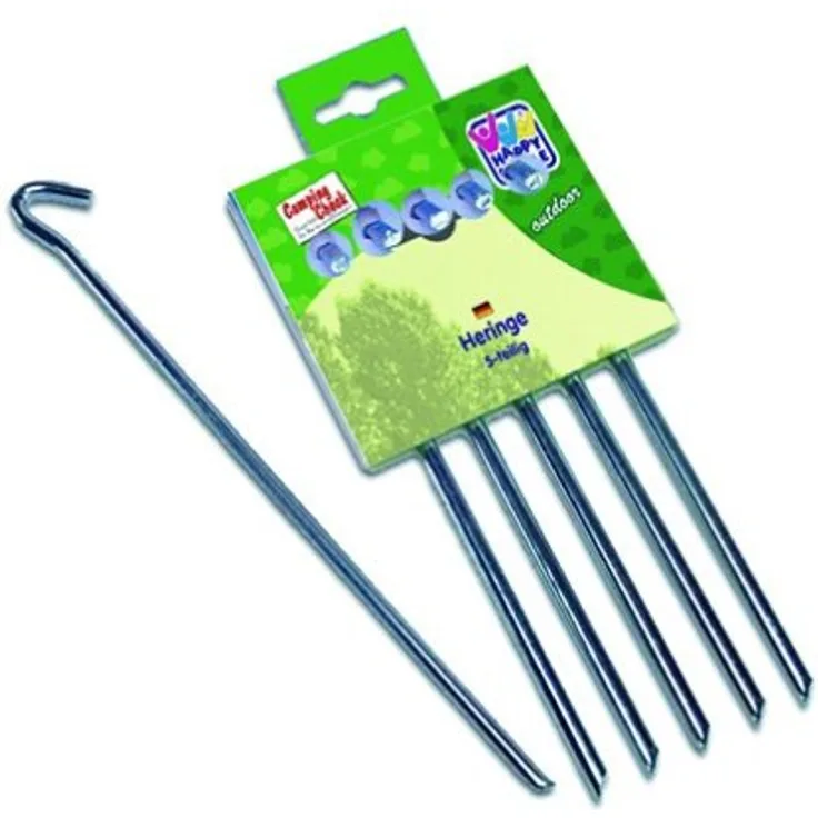 Happy People Zeltpflock Dreikant, 30 cm, Zelt-Hering mit 8 mm Durchmesser