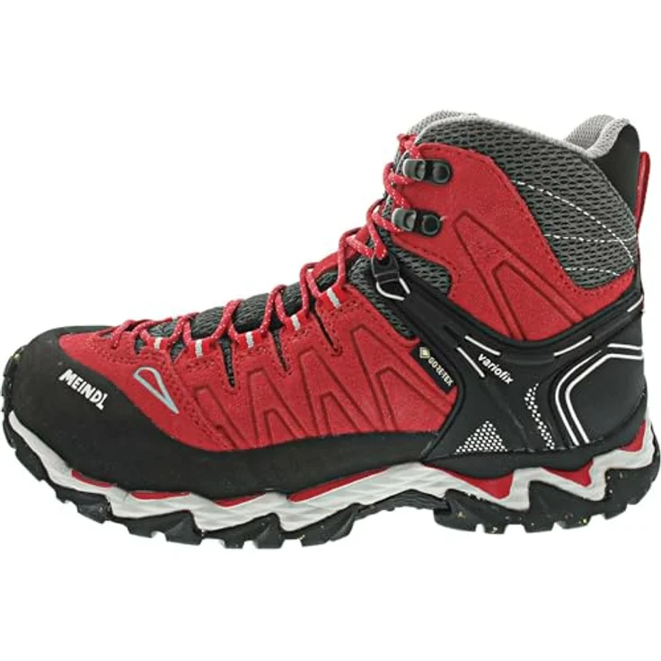 Meindl Lite Hike Lady GTX 4691078, wetterfester Wanderschuh mit Gore-Tex, rot-graphit – Bild 1