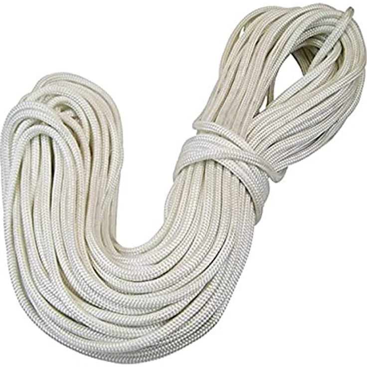 Berger & Schröter Kletterseil, 100 m, bruchsicher bis 2500 kg, UV-beständig, wasserabweisend, 10 mm Durchmesser – Bild 2