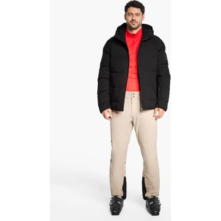 Ziener TYERS-Z Herren Skijacke, wärmend, wasserdicht mit AQUASHIELD®, schwarz, Größe 54 – Bild 5