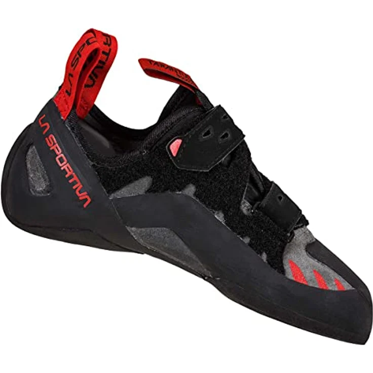 La Sportiva Tarantula Boulder Herren Kletterschuhe, Schwarz - Ideal für Anfänger, Neutrale Form, Sensitivität, Schnürsystem mit zwei Straps – Bild 1