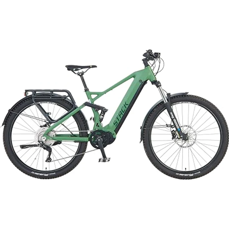 Prophete Stack 5.0 SUV E-Bike Fully 29 Zoll - Mittelmotor AEG - 720 Wh - 10-Gang Kettenschaltung - HDY. Scheibenbremse - Rahemnhöhe 48 cm, in Schwarz – Bild 1