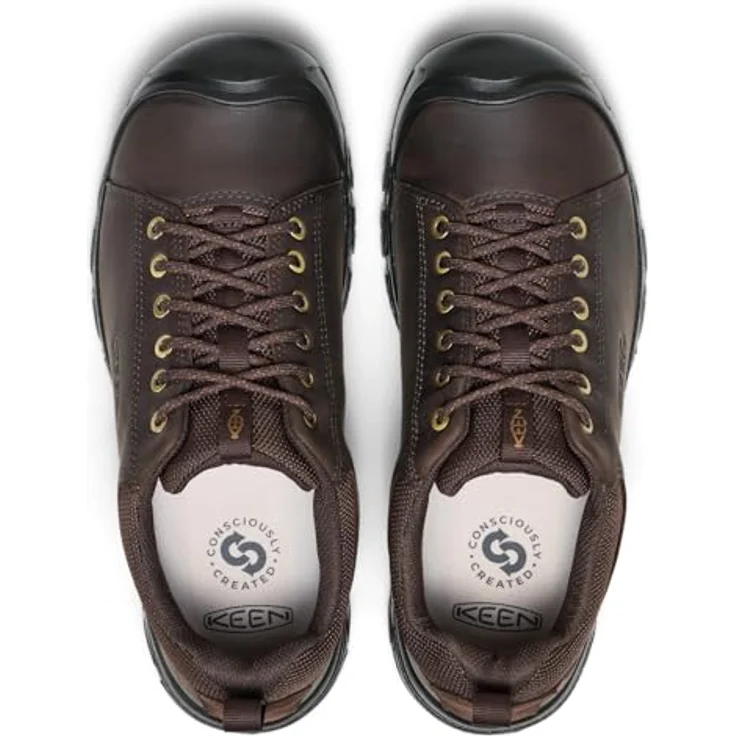 Keen TARGHEE IV OXFORD, Herren Outdoorschuh aus Leder und Textil, wasserabweisend, leicht und flexibel – Bild 5