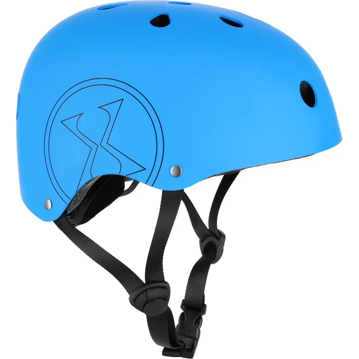 ROSFIX MTW001-1 NILS EXTREME Helm, Blau, Gr. L (58-61cm), Out-Mold-Technologie, verstellbares Größenverstellsystem, 11 Belüftungsöffnungen
